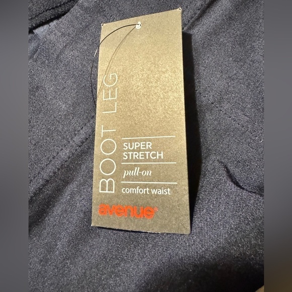 Avenue Super Stretch Boot Leg Pants 26 W - Picture 6 of 9